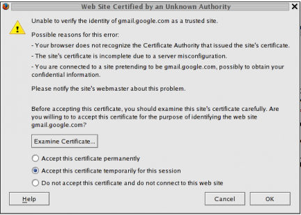 Certificado ssl en protocolo https