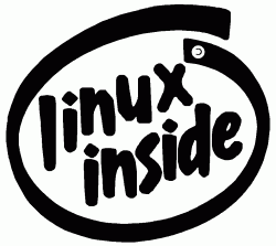 Logo Linux inside
