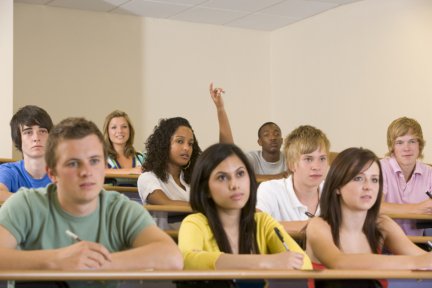 Estudiantes de universidad