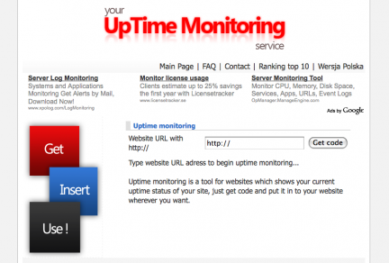 Uptime monitoring